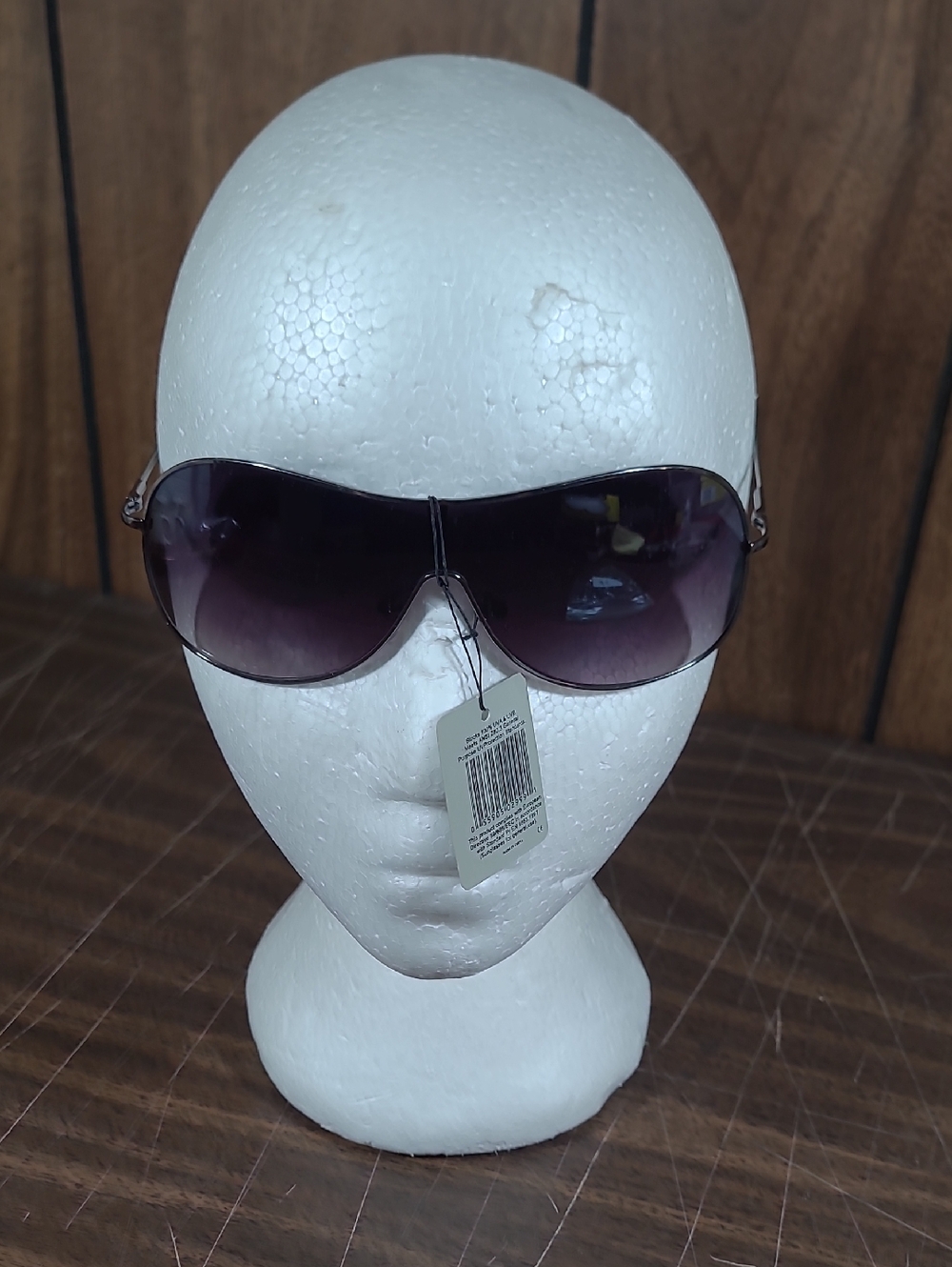 Women’s Fashion Oversized Gradient Purple Sunglasses #5
